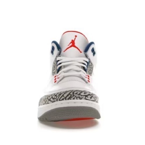 Air Jordan 3 Retro OG Shoes MenWhite True BlueJumpman New